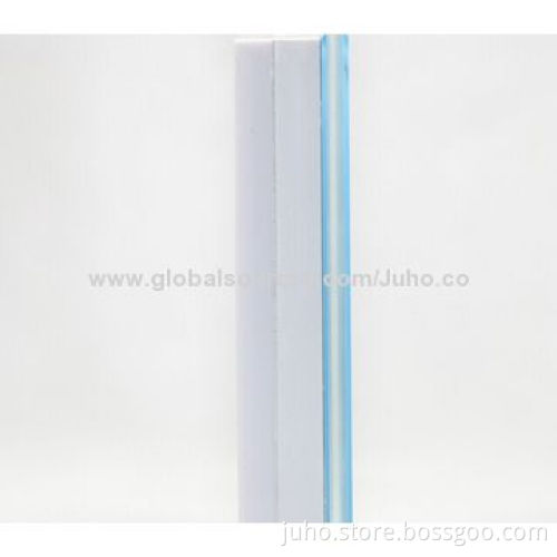 New 2 Gang Wall, Light Touch Switch, 100W Wireless Remote Control, Blue Glass with LED Touch Screen